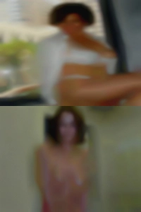Not Asian with blue eyes and nude women blond hair?